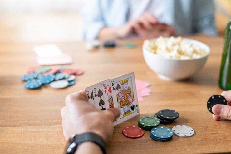Tampilan antarmuka aplikasi kajian4d di layar smartphone menampilkan menu permainan slot, live dealer, dan sportsbook
