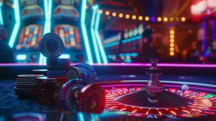 Tampilan bonus round Crazy Time dengan elemen interaktif dan penghitung hadiah